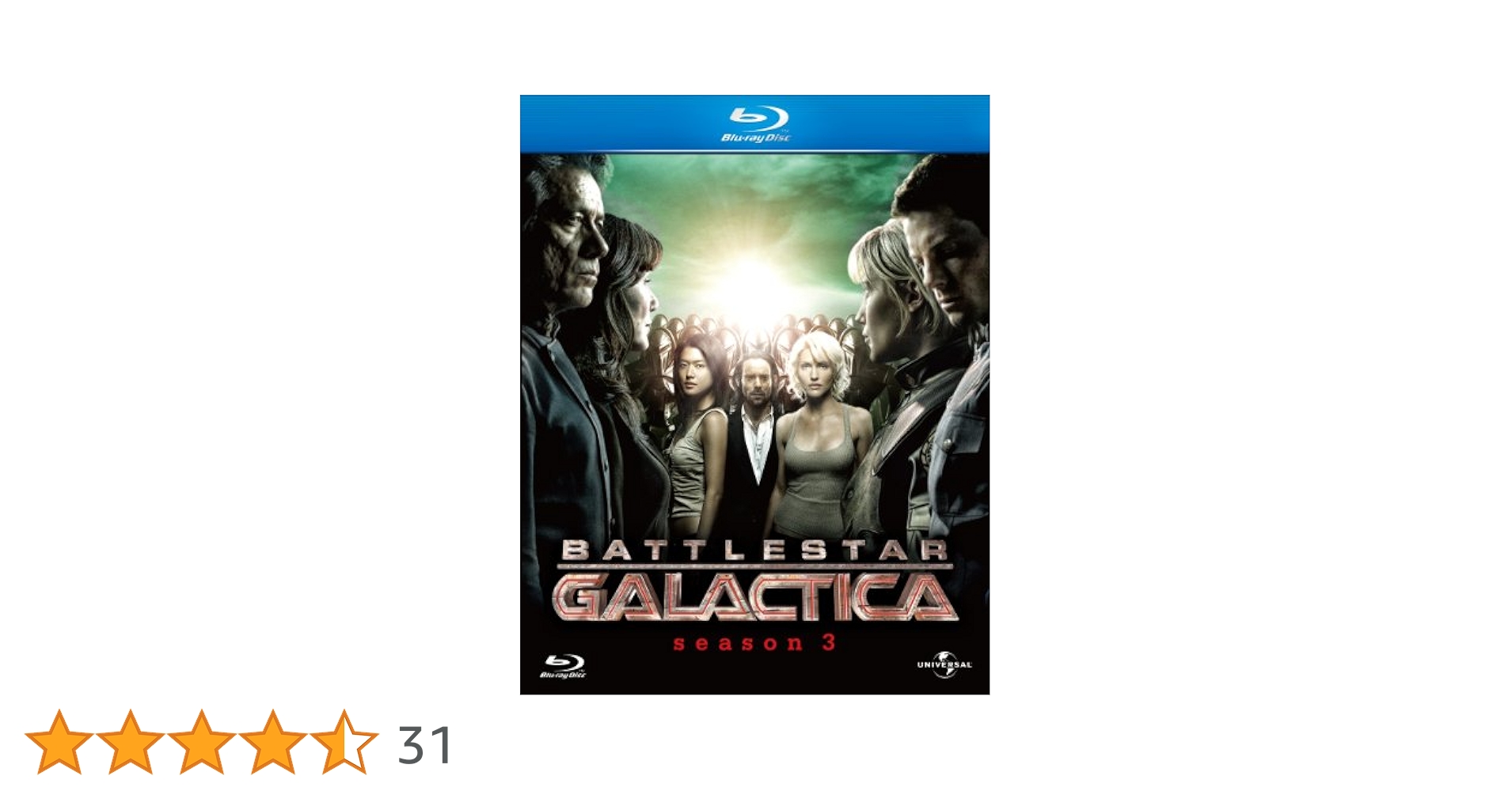 GALACTICA/ギャラクティカ シーズン3 ブルーレイBOX [Blu-ray] Amazon.com: Galactica Season 3 Blu-ray Value Pack (Blu-ray